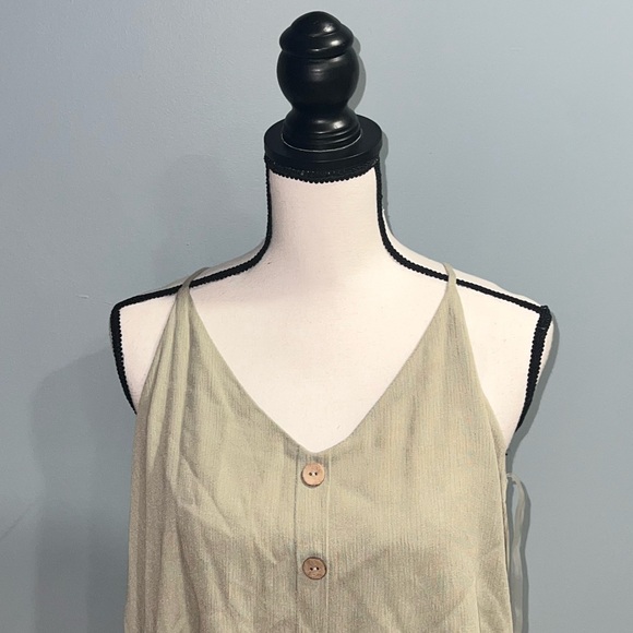 Newbury kustom- green tank top - Picture 2 of 6